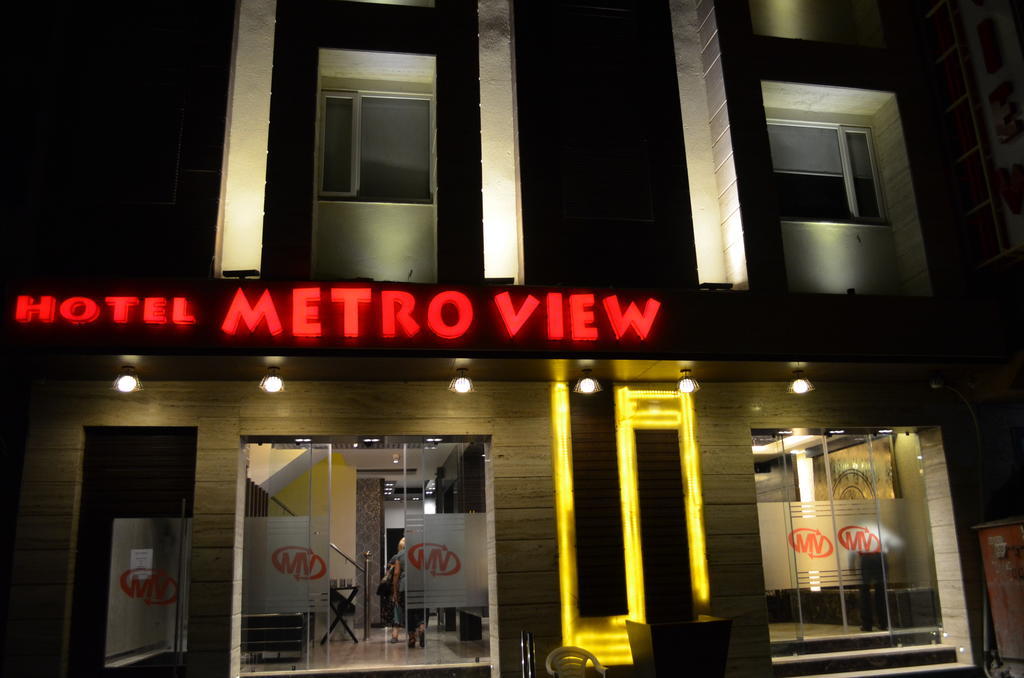 דלהי Hotel Metro View מראה חיצוני תמונה